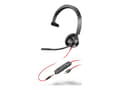 Miniatyrbild 1 av 5: Poly Blackwire 3315 - Blackwire 3300 series - headset - på örat - kabelansluten - 3,5 mm kontakt, USB-C - svart - UC-certifierad, Certifierad för Mic