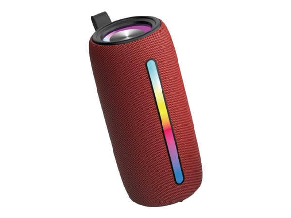 DENVER BTL-360 - Högtalare - för bärbar användning - trådlös - Bluetooth - 10 Watt - bordeaux