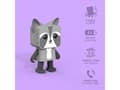 Miniatyrbilde 3 av 5: Mobility on Board Dancing Animal Raccoon, 3,6 cm, 3 W, 70 - 20000 Hz, 4 O, 65 dB, Trådløs