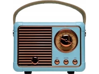 DENVER BTP-203 - Kaiutin - kannettava - langaton - Bluetooth - 3 Watt - turkoosi - turkoosi