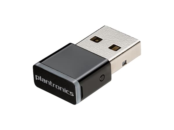 Poly BT600 - Bluetooth-sovitin hovedtelefonerille, kuulokkeille - USB-A, med taske