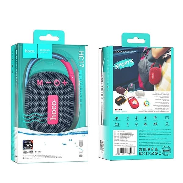 Hoco Trådlös Högtalare Bluetooth Easy Joy - Blå