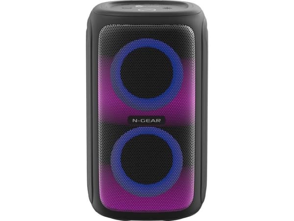 Tietokonekaiuttimet Kannettava kaiutin|N-GEAR|LGP JUKE 101|Vedenkestävä/langaton|Bluetooth|LGPJUKE101|LGPJUKE101 musta
