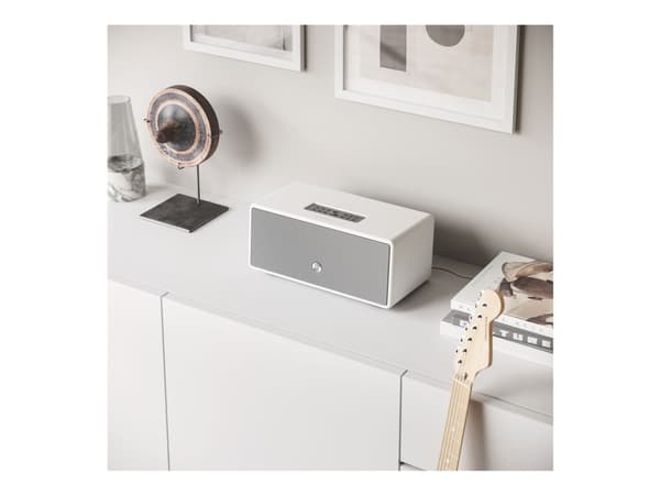Audio Pro Drumfire D-2 - Högtalare - trådlös - Bluetooth, IEEE 802.11b/g/n/ac - Appkontrollerad - 100 Watt - 2-vägs - vit
