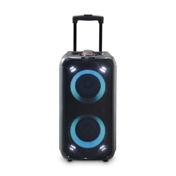 Nedis Bluetooth® Party Speaker | Maksimal batteritid: 5 timer | 240 W | Bære håndtak | Party lys | Equalizer | Oransje / Sort