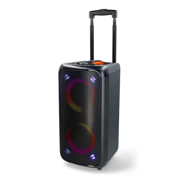 Nedis Bluetooth® Party Speaker | Maksimal batteritid: 5 timer | 240 W | Bære håndtak | Party lys | Equalizer | Oransje / Sort