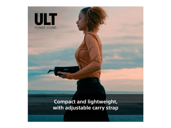 Sony ULT FIELD 1 - Ult Power Sound Series - kaiutin - kannettava - langaton - Bluetooth - sovellusohjattu - musta