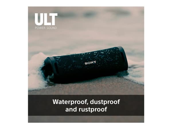 Sony ULT FIELD 1 - Ult Power Sound Series - kaiutin - kannettava - langaton - Bluetooth - sovellusohjattu - musta