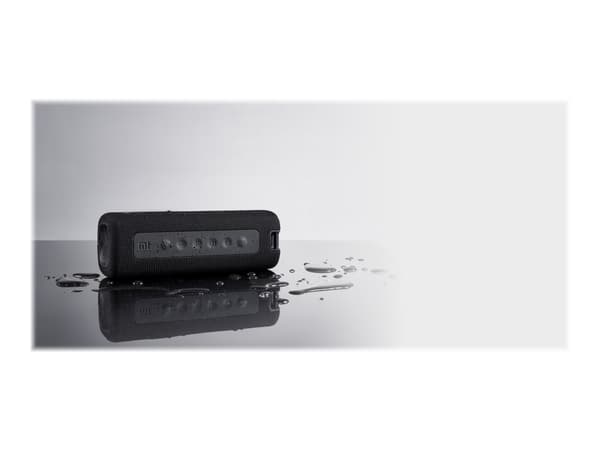 Xiaomi MI kannettava Bluetooth-kaiutin - Kaiutin - kannettavaan käyttöön - langaton - Bluetooth - 16 Watt - musta