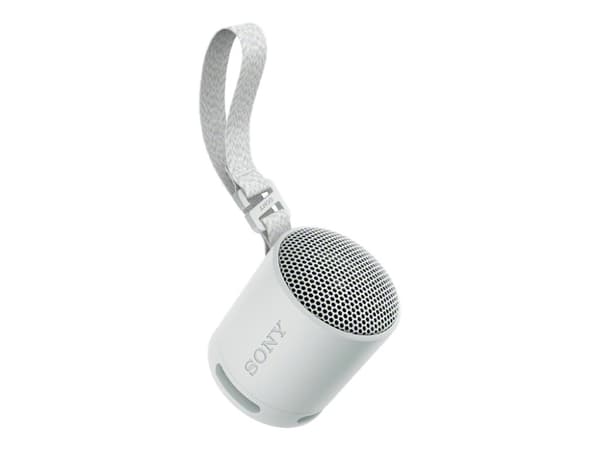 Sony SRS-XB100 - Högtalare - för bärbar användning - trådlös - Bluetooth - Appkontrollerad - ljusgrå Grå