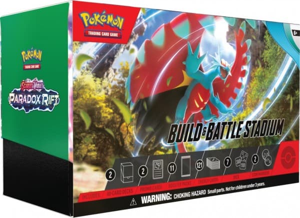 Pokemon Pokemon TCG – Scarlet & Violet 4 Paradox Rift Build & Battle Stadium