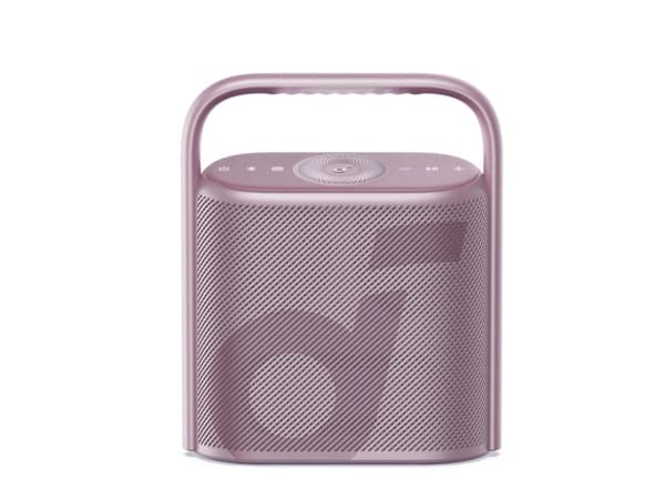 Soundcore A3131051, 40 W, Trådlös, 100 m, Bärbar stereohögtalare, Rosa, Knappar