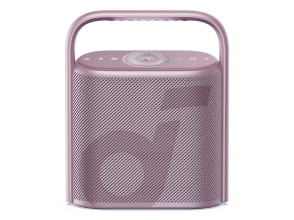 Soundcore A3131051, 40 W, Trådlös, 100 m, Bärbar stereohögtalare, Rosa, Knappar