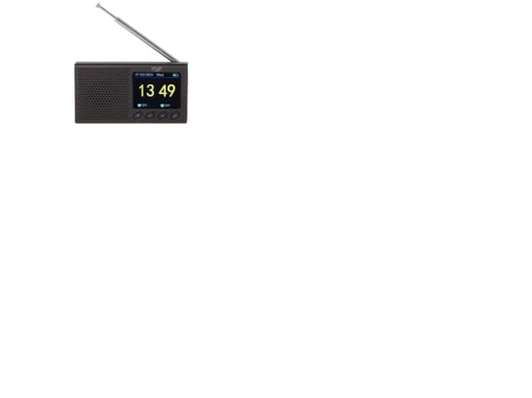 Radio Adler Adler | FM Travel Radio | AD 1198 | Alarm function | Black