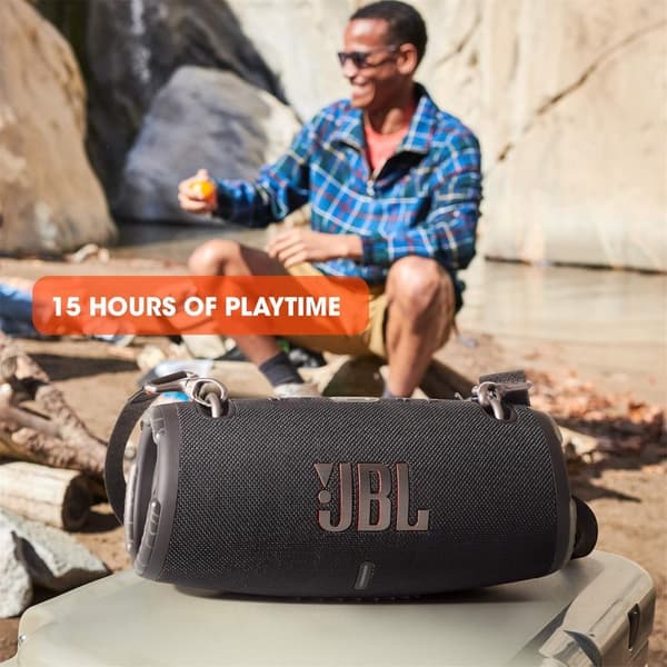 JBL Xtreme 3 - Trådlös Bärbar Vattentät Högtalare med Bluetooth och Laddningskabel