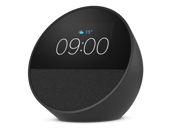 Amazon Echo Spot - Smarthøyttaler - LCD 2.83" - Bluetooth, Wi-Fi - Appstyrt - svart