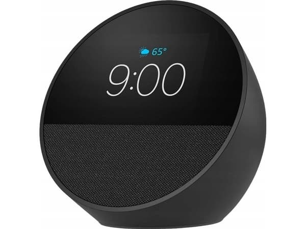Amazon Echo Spot - Smarthøyttaler - LCD 2.83" - Bluetooth, Wi-Fi - Appstyrt - svart