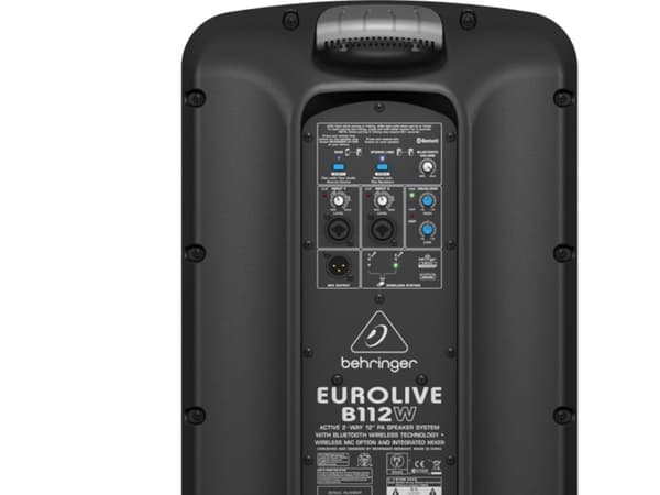 Behringer B112W, 2-vägs, 1000 W, 14000 O, 50 - 20000 hz, D, Svart