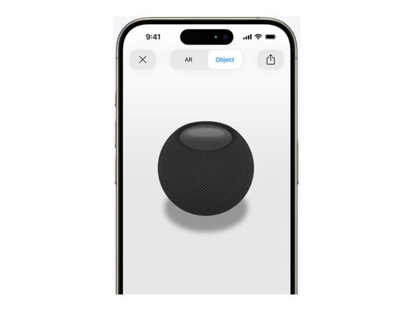 Apple HomePod mini - Älykaiutin - Wi-Fi, Bluetooth - App-ohjattava - keskiyön aikaan - keskiyönä