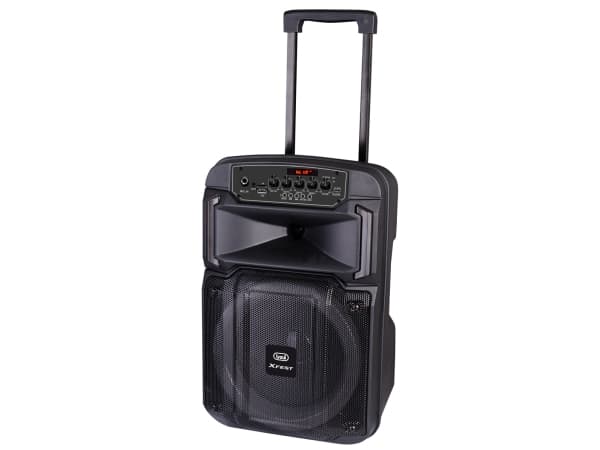 Trevi XF 370 KB, 25 W, Trådlös, USB Type-A, USB Type-C, Partyhögtalare, Svart, Rotations-