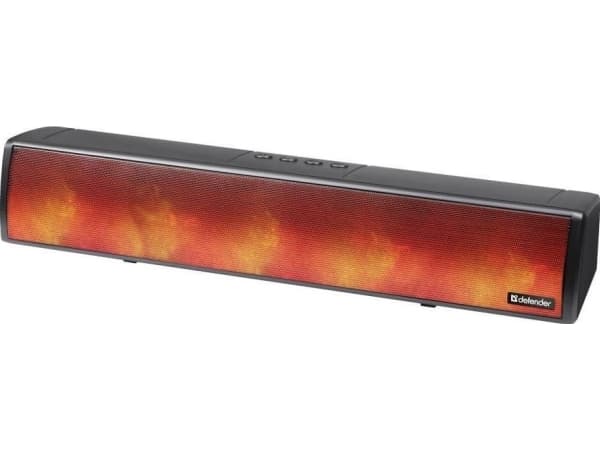 Defender PC-høyttalere Defender Z8 Høyttaler Soundbar 10W USB Bluetooth LED RGB bakgrunnsbelyst