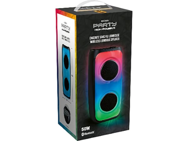 Głośnik BigBen Big Ben Głośnik Bluetooth Party Tower Bass Boost Podświetlenie LED 50W