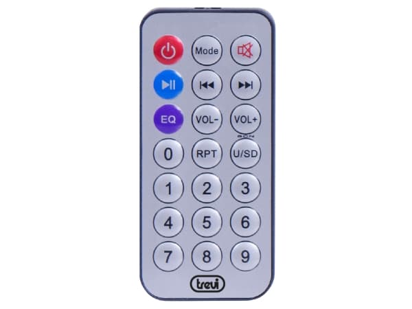 Trevi XF 470 KB, 20,3 cm (8"), 60 W, 35 - 20000 hz, 4 O, 60 dB, Kabel & Trådlös