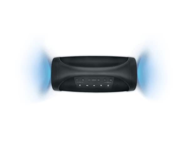 Muse M-980 BT, 300 W, Kabel & Trådlös, USB Type-C, 2.1 bärbart högtalarsystem, Svart, Cylinder