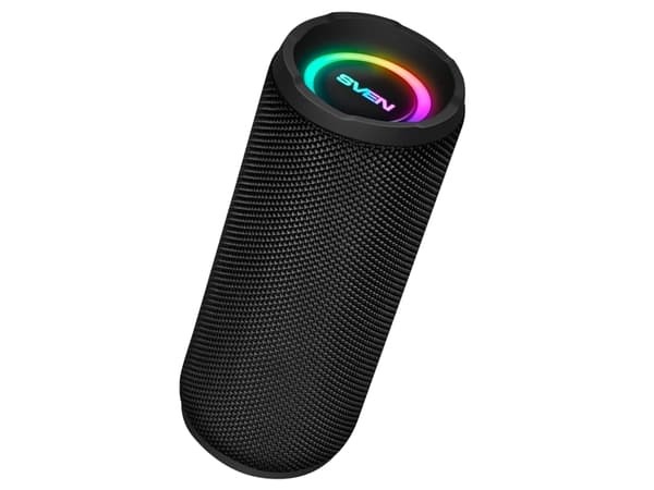 SVEN PS-160, 12 W, 6 W, 100 - 20000 hz, Kabel & Trådlös, Micro-USB, Bärbar monohögtalare Svart
