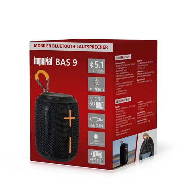 imperial BAS 9 Bluetooth-høyttaler