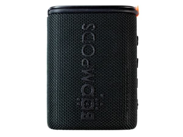 Boompods Beachboom, 5 W, 20 - 20 000 Hz, 2,2 ohm (O), 60 dB, -42 dB, langaton musta