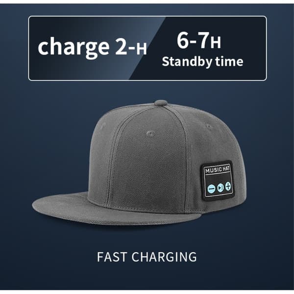 YX2 Hat Cap Langaton Bluetooth-kuulokemusiikkikaiutin Smart Cap