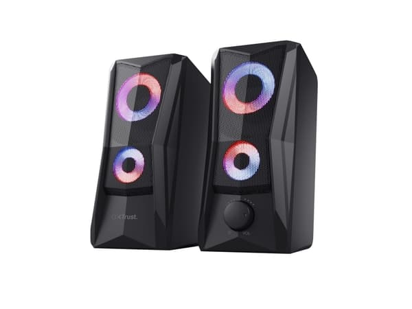 Trust GXT 606 JAVV, 2.0 kanaler, Kabel, 12 W, 160 - 20000 hz, 4 O, Svart