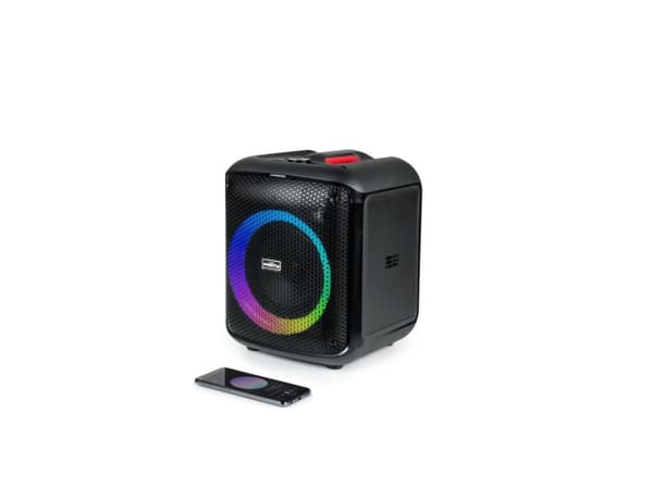 BigBen PARTY MAX - Högtalare - för bärbar användning - trådlös - Bluetooth - 200 Watt - svart