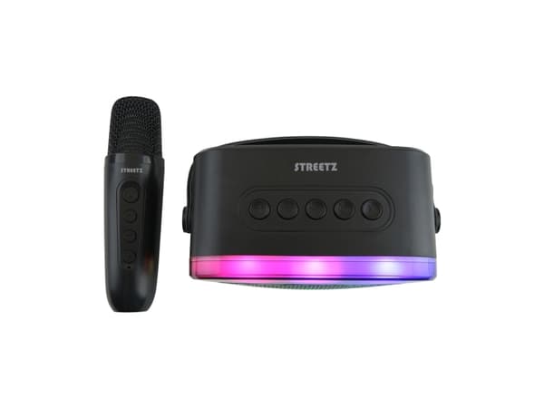 K100 Karaoke Speaker with microphone, 5W, black