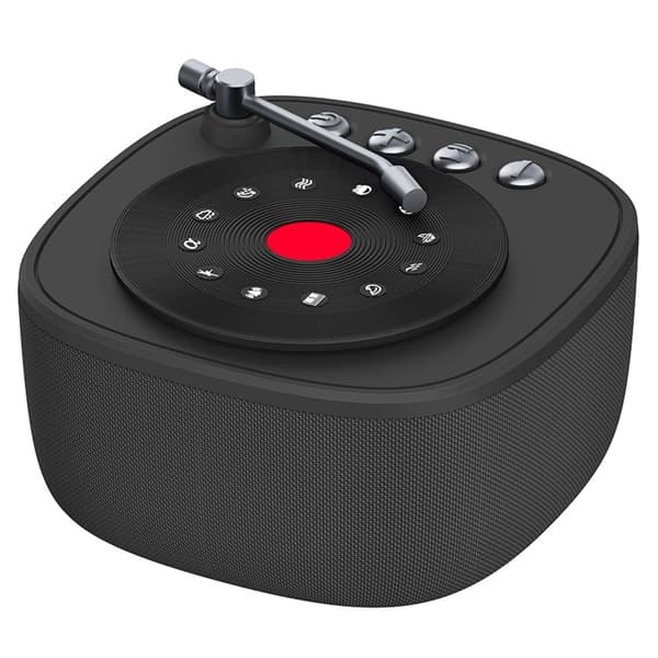 White Noise Bluetooth Speaker TWS Subwoofer Søvnhjælp med 12 beroligende lyde