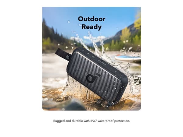 Soundcore Motion 300 - Högtalare - för bärbar användning - trådlös - Bluetooth - Appkontrollerad - 30 Watt - mirage black
