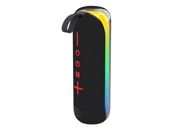 2GO Glow, 5,2 cm, 14 W, 120 - 20000 hz, 3%, 90 dB, Trådlös Sort