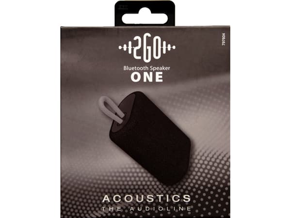 2GO One, 5 W, 100 - 18000 hz, 4 O, Trådlös, A2DP, AVRCP, HFP, HSP, 10 m