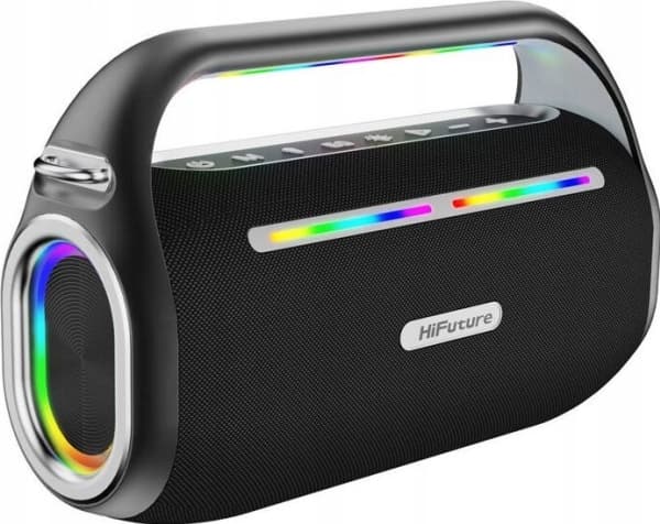 HiFuture Music Box 100 Bluetooth Speaker + 2 microphones (black)