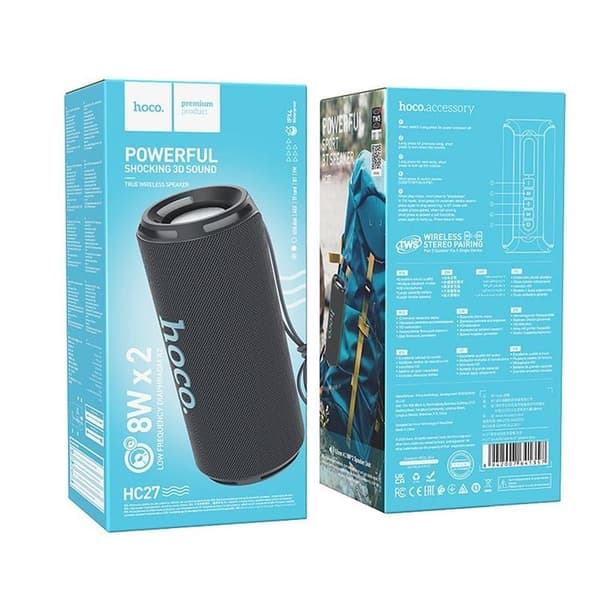 Hoco Trådlös Högtalare Bluetooth HC27 - Grå