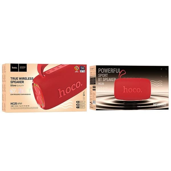 Hoco Trådlös Högtalare Bluetooth HC25 - Röd