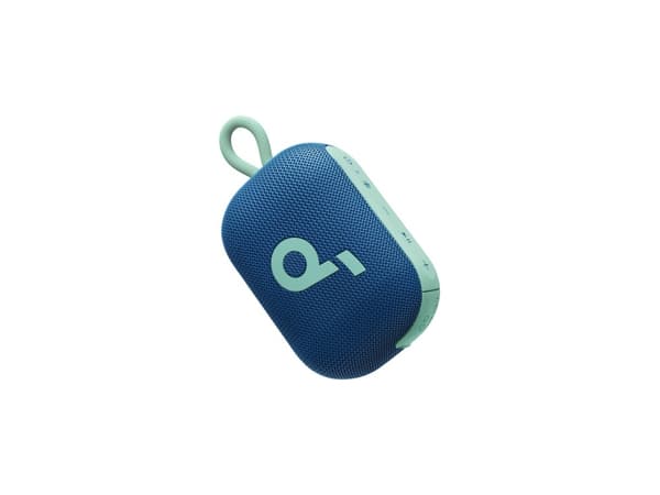 Soundcore Select 4 Go - Högtalare - för bärbar användning - trådlös - Bluetooth - Appkontrollerad - 5 Watt - blå