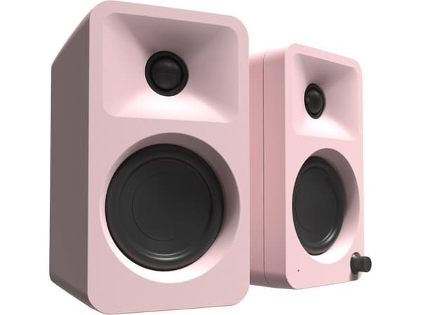 Datorhögtalare KANTO AUDIO 100W POWERED REFERENCE DESKTOP SPEAKERS MED BLUETOOTH - Rosa, PAR (INKLUSIVE TYP C STRÖMKABEL)