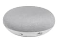 Pikkukuva 3 / 5: Google Home Mini, Google Assistant, Pyöreä, Valkoinen, Kangas, Muovi, Silikoni, Chromecast, Chromecast Audio, Android 5.0, Android 5.1, Android 6.0,