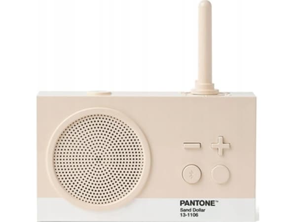 Lexon Tykho 3 X Pantone Sand Bluetooth-radio Bluetooth-radio
