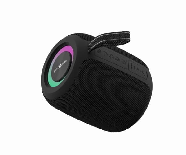 Bärbar högtalare|GEMBIRD|svart|bärbar/trådlös|Bluetooth|SPK-BT-LED-05-BK