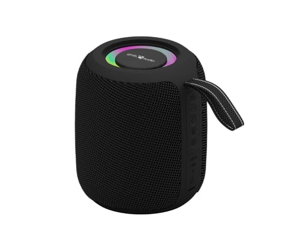 Bärbar högtalare|GEMBIRD|svart|bärbar/trådlös|Bluetooth|SPK-BT-LED-05-BK