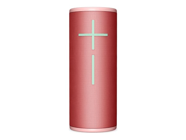 Ultimate Ears BOOM 4 - Høyttaler - for bærbar bruk - trådløs - Bluetooth - bringebærrød Rød
