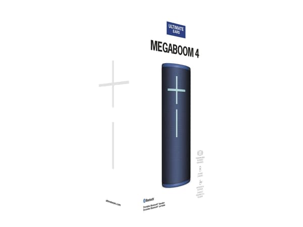 Ultimate Ears MEGABOOM 4 - Høyttaler - for bærbar bruk - trådløs - Bluetooth - Appstyrt - koboltblå